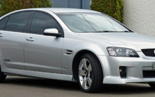Image of a silver Holden Commodore